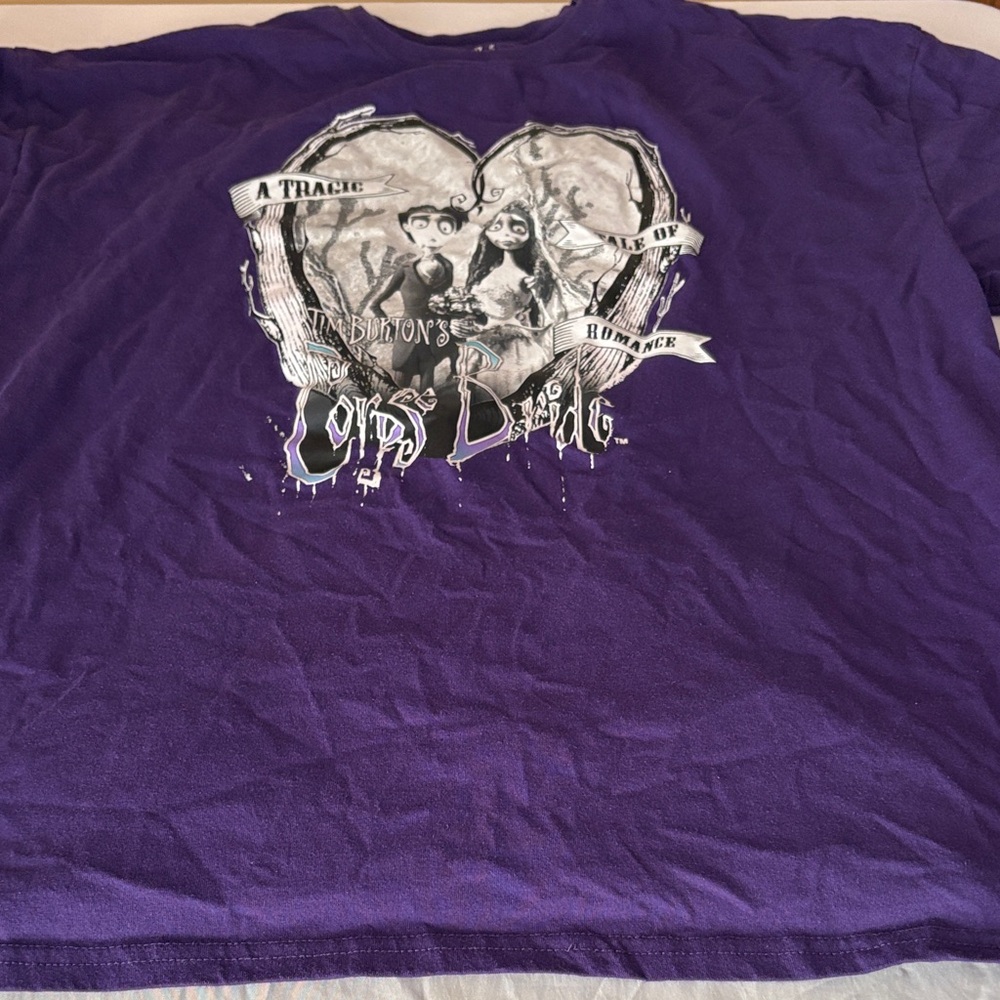 Purple Graphic Short Sleeve Tee